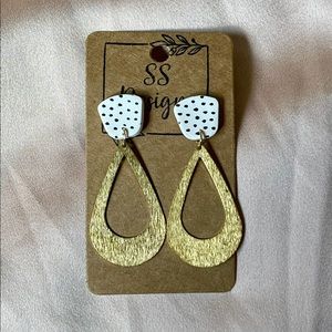 Polymer clay earrings